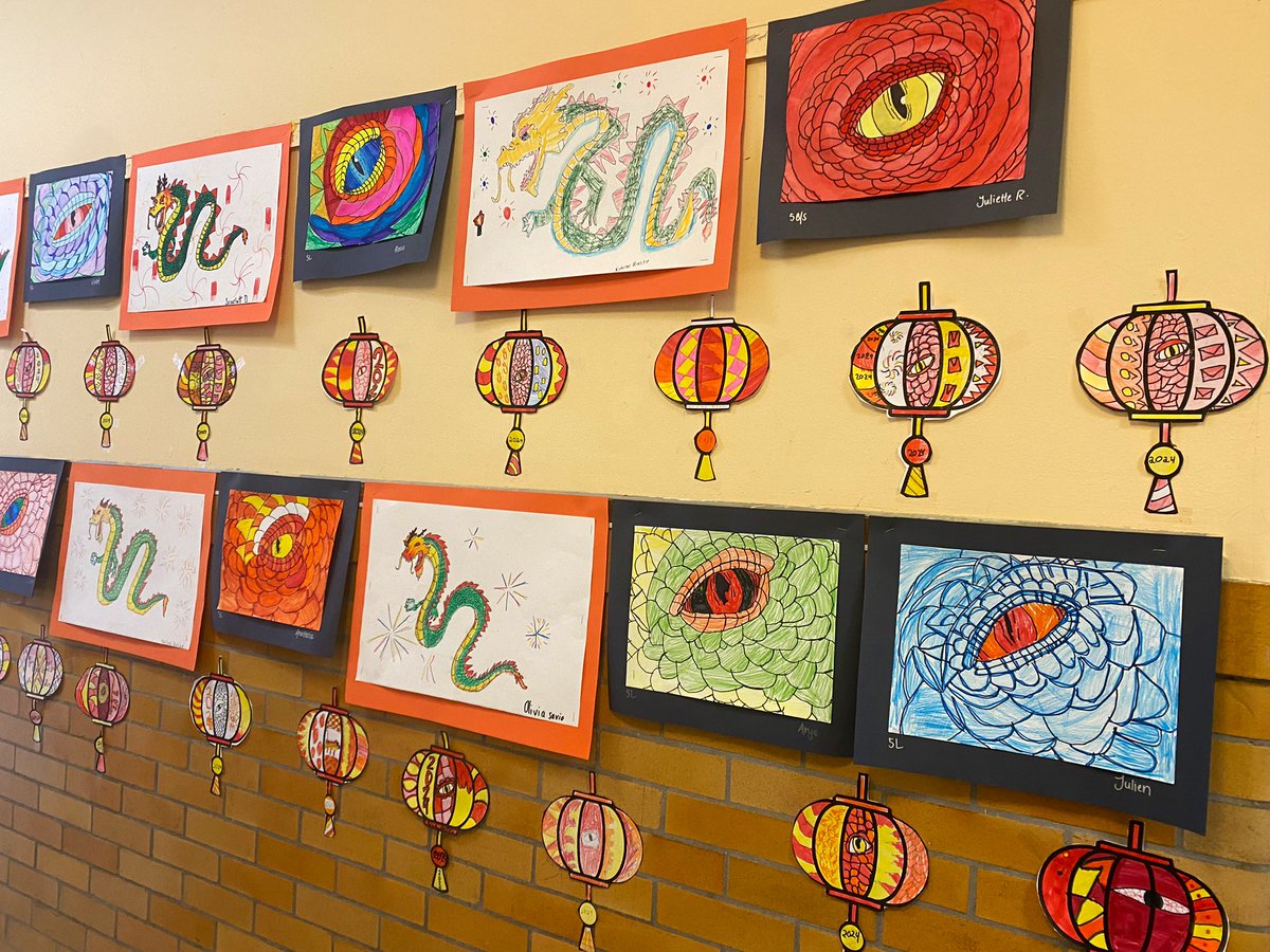 Mrs. Gelling (@mrsgelling_art) on Twitter photo Students across the school are creating vibrant art projects with intricate dragon designs and vibrant red hues to celebrate Lunar New Year. Their creativity and enthusiasm infuse a festive atmosphere in Stratford hallways! #YearOfTheDragon2024 🐲🎨 <a href="/StratfordAveGC/">Stratford School</a> <a href="/GCmusic_arts/">Amanda Hauser</a> Students across the school are creating vibrant art projects with intricate dragon designs and vibrant red hues to celebrate Lunar New Year. Their creativity and enthusiasm infuse a festive atmosphere in Stratford hallways! #YearOfTheDragon2024 🐲🎨 <a href="/StratfordAveGC/">Stratford School</a> <a href="/GCmusic_arts/">Amanda Hauser</a>