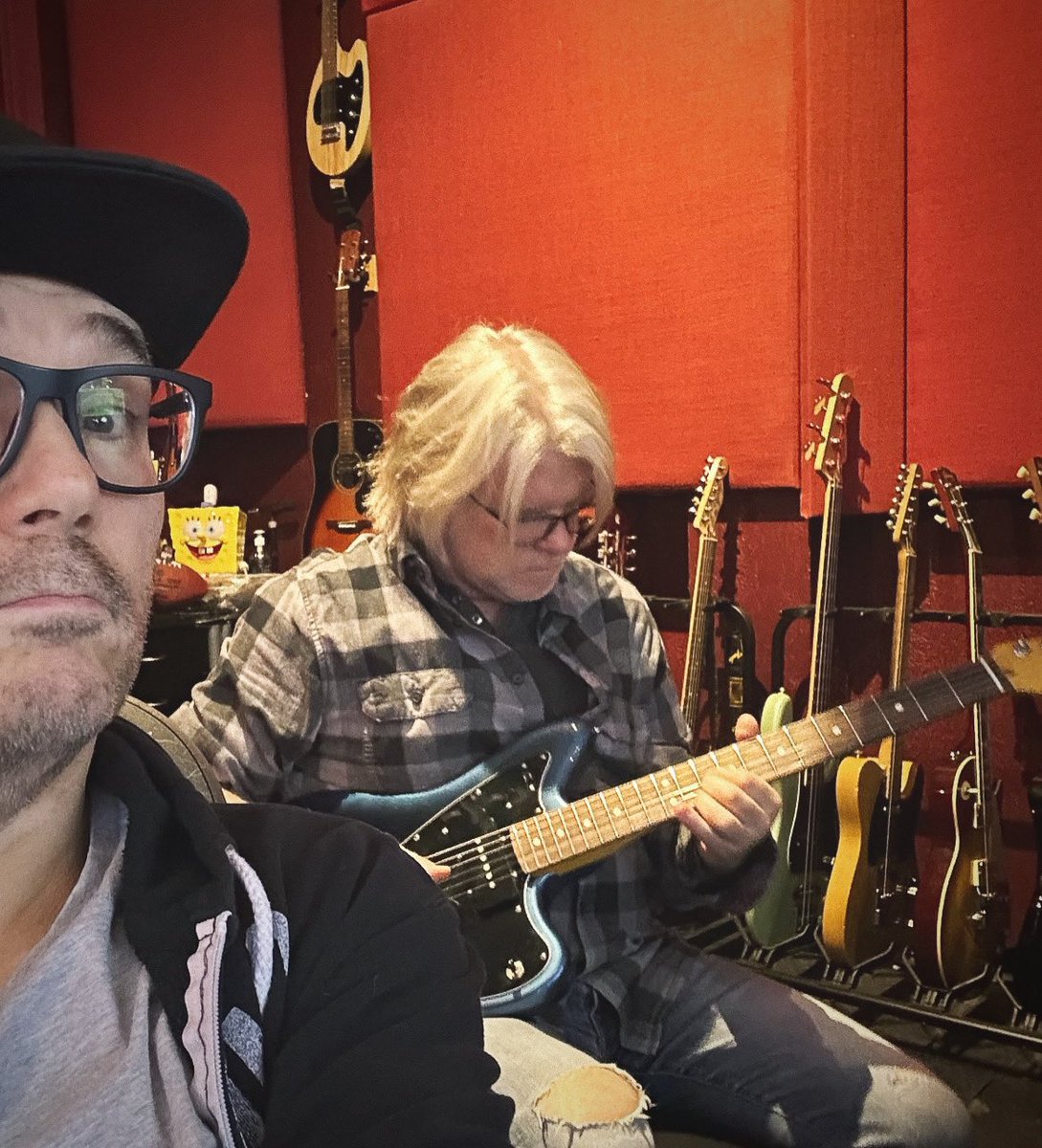Sean McDonald (@imseanmcdonald) on Twitter photo Today’s view from the chair!
Early morning guitar session with THIS dude.
My good friend Rob James from <a href="/theclarks/">The Clarks</a>
Something good always happens when he’s in that chair.
Very excited to share the songs we’re working on
Stay tuned!
#Pittsburgh,
#PittsburghMusicScence Today’s view from the chair!
Early morning guitar session with THIS dude.
My good friend Rob James from <a href="/theclarks/">The Clarks</a>
Something good always happens when he’s in that chair.
Very excited to share the songs we’re working on
Stay tuned!
#Pittsburgh,
#PittsburghMusicScence