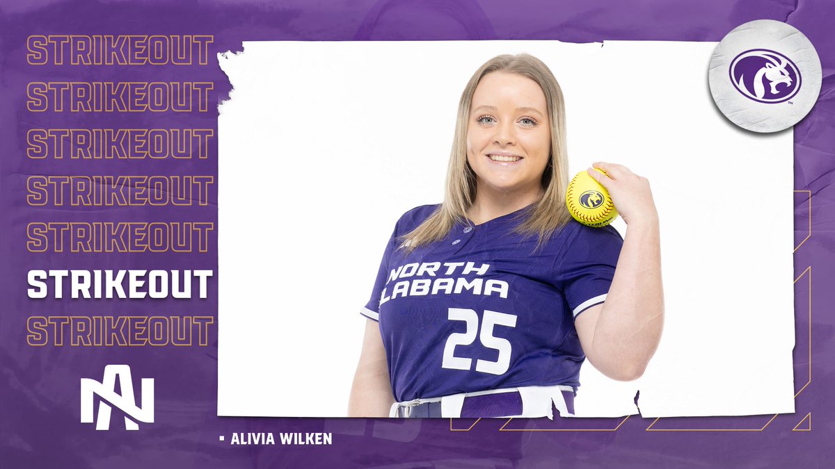 UNASoftball's tweet photo. Our girl is DEALING out there!

Alivia Wilken ends the sixth inning with a strikeout and has retired 18 straight to start her UNA debut. She has three strikeouts so far.

We head to the bottom of the sixth with no score.

Due up: Frame, Harris, Jones

#RoarLions 🦁 https://t.co/6AtX02UX4r
