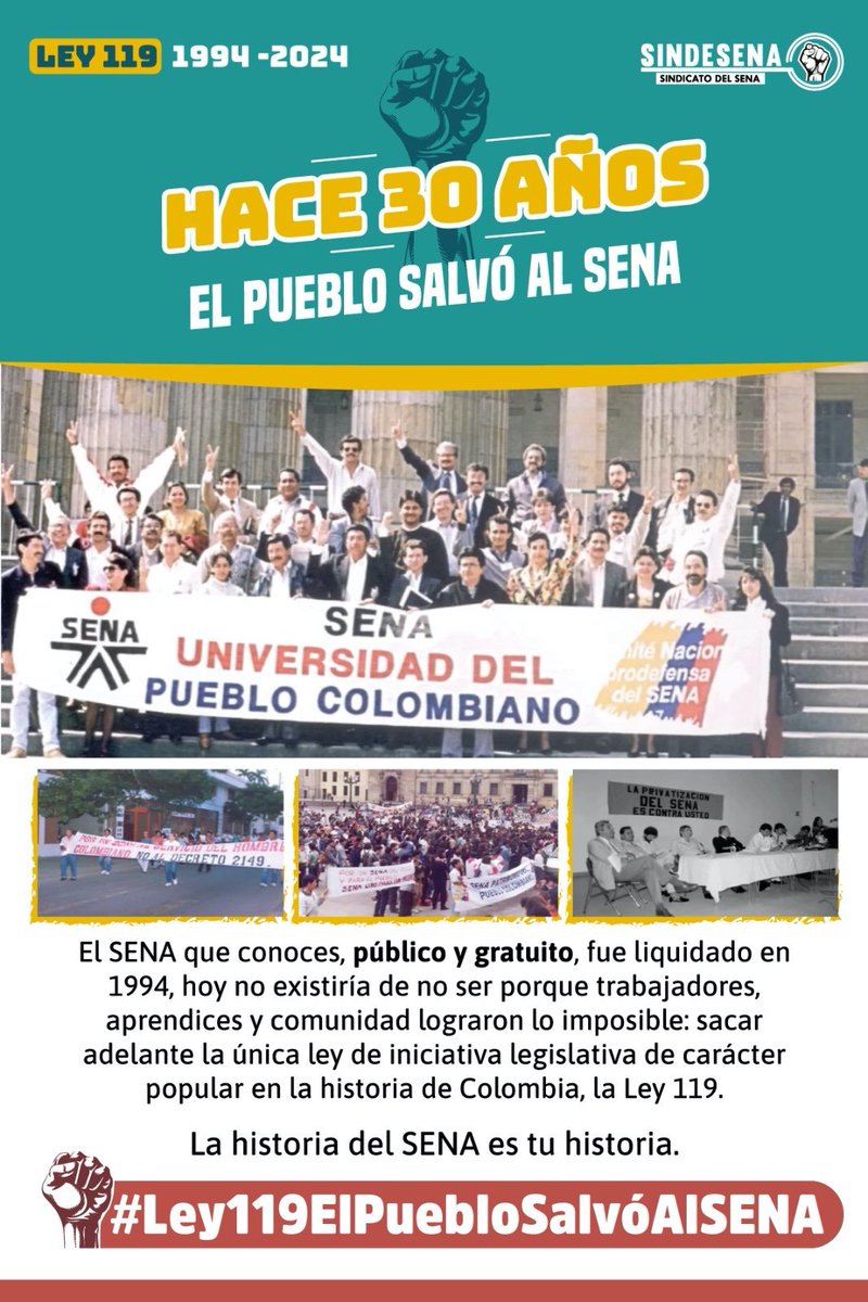 anfalla's tweet photo. #Ley119ElPuebloSalvoAlSENA https://t.co/T7hUjFB1ux