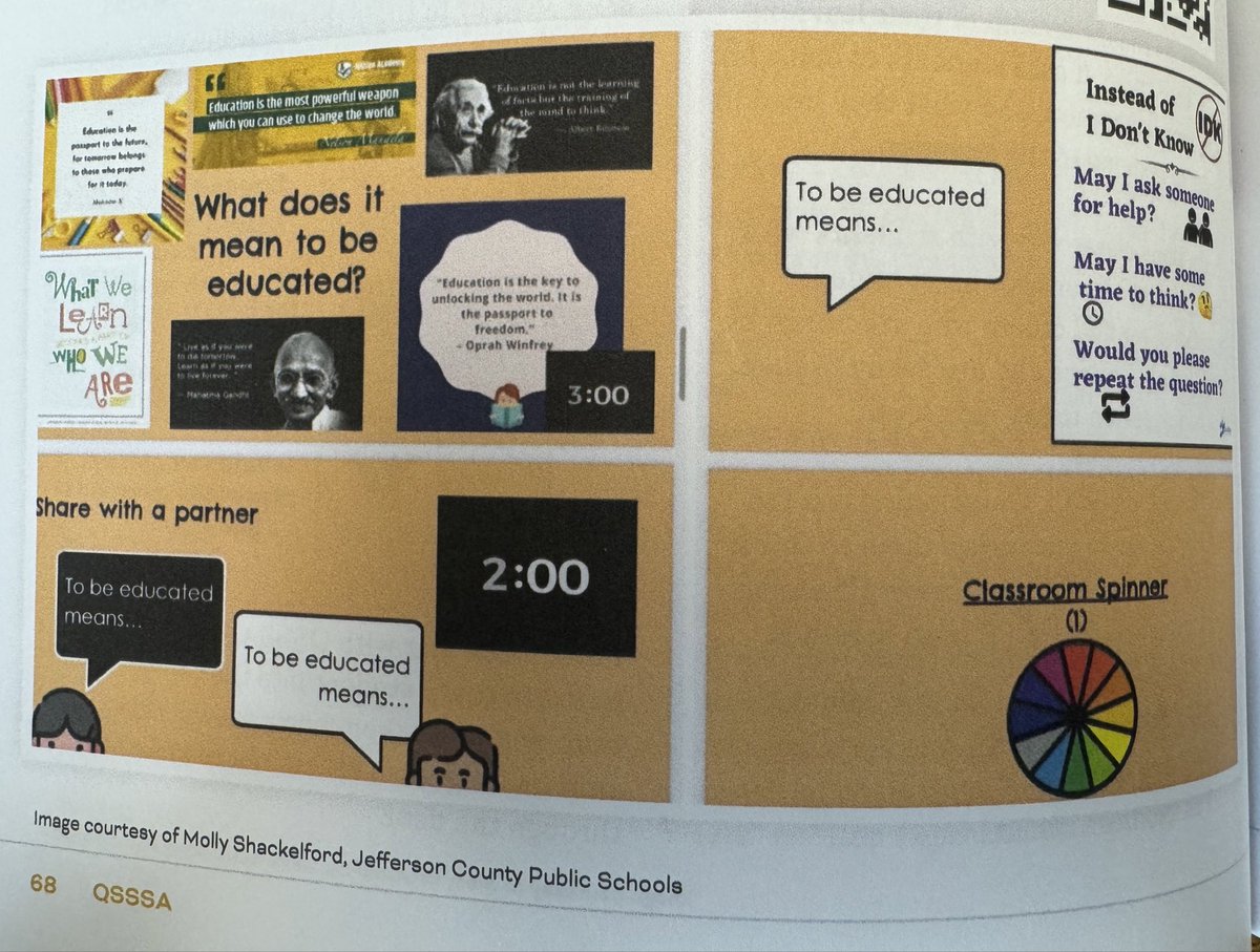 Words cannot express how exciting it is to see the work of @ml_shackelford and myself in the new @Seidlitz_Ed QSSSA book! We love using this strategy so it is affirming to see our work showcased in their new book! #JCPSML