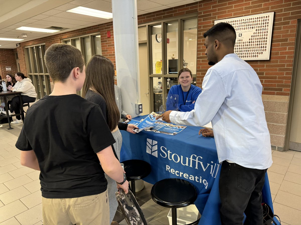 Need volunteer hours? Scan this QR code and look for exciting opportunities to volunteer with the town of Stouffville.