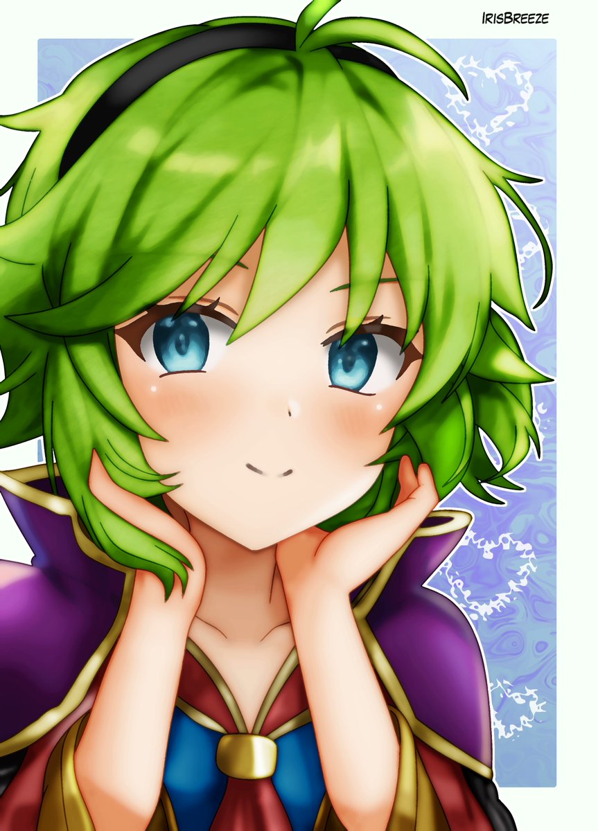 New drawing about Nino, it's the first of the year! The smile is important ✨ 
The suit references the mages from FE4.

#FireEmblem