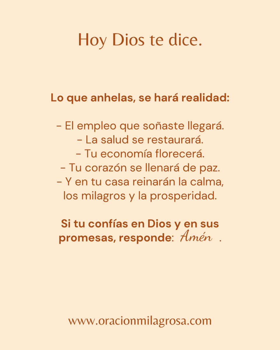 Oración Milagrosa tweet media