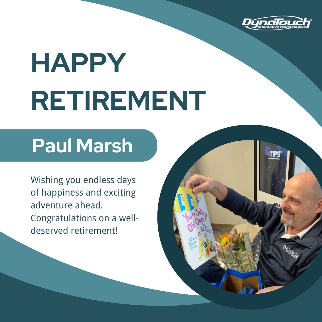 🎉 Celebrating almost 30 incredible years with Paul Marsh! 🌟 Today marks his well-deserved retirement from our company. Wishing you endless joy and relaxation in this new chapter. Cheers to you, Paul! 🥂 #PaulsRetirement #Nearly30Years 🎊