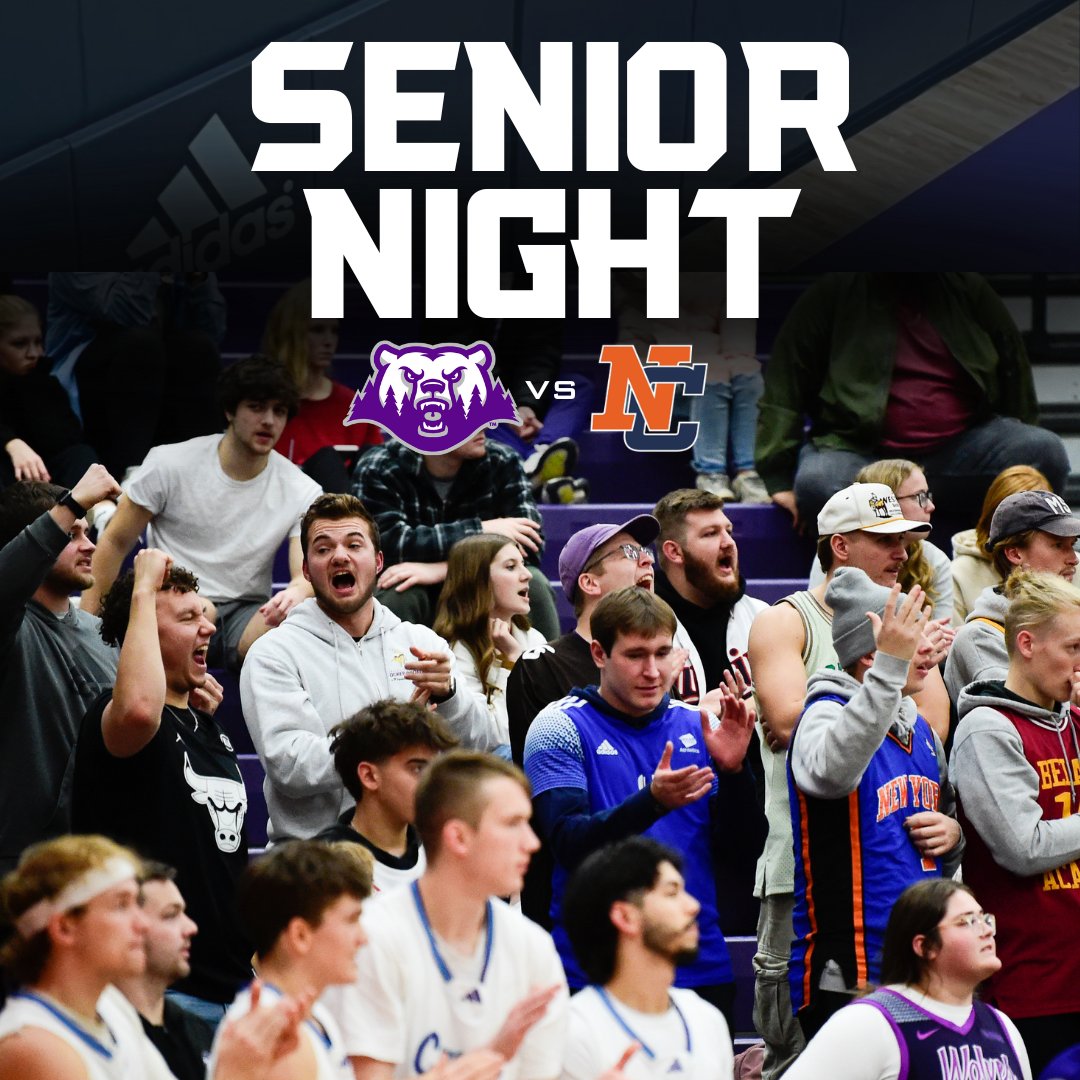 Senior Night Show up and support your Polars Seniors tonight! @CrownWBB at 5:30pm | @CrownCollegeMBB at 7:15pm #GoPolars | @kwiktrip | #d3hoops