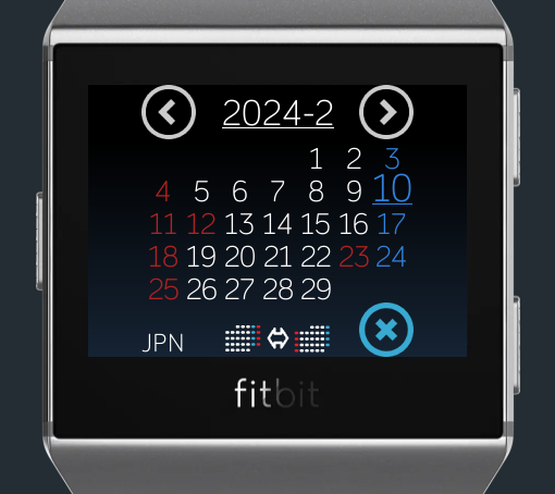 NOVY_NN's tweet photo. Fitbitギャラリーで公開中のアプリNOVYCalendarや文字盤PeacefulLifeClockを含む全ての作品を来年の祝日に対応させました。
まだ使ってる人がいましたら更新してみてください。
#fitbit #versa #sense #made4fitbit https://t.co/KXtA2I5oyU