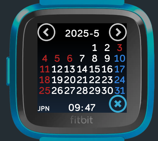 NOVY_NN's tweet photo. Fitbitギャラリーで公開中のアプリNOVYCalendarや文字盤PeacefulLifeClockを含む全ての作品を来年の祝日に対応させました。
まだ使ってる人がいましたら更新してみてください。
#fitbit #versa #sense #made4fitbit https://t.co/KXtA2I5oyU