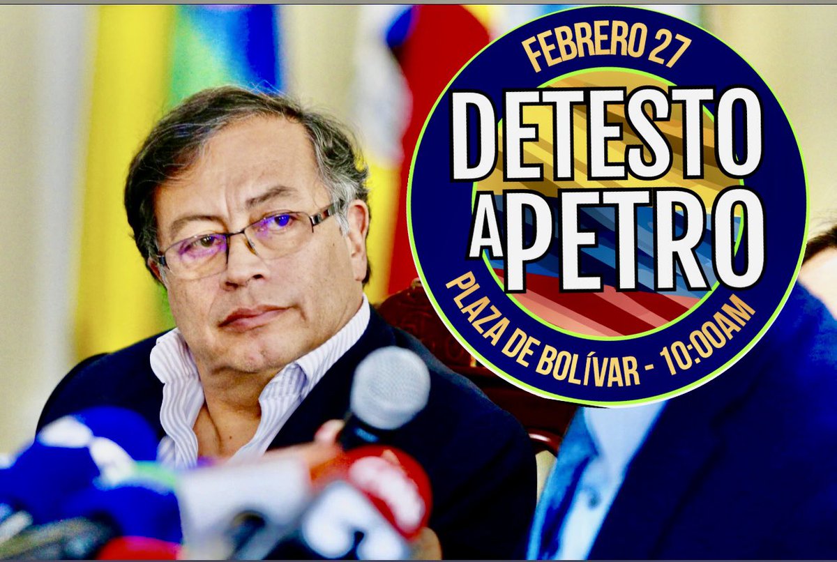 🇨🇴🚨¿Usted como Gran Colombiano firmarian ✍🏼 para que se haga el juicio político y podamos sacar al guerrillero <a href="/petrogustavo/">Gustavo Petro</a> de la Casa de Nariño? 
 👇🏼🙋🏻‍♂️🫡🇨🇴