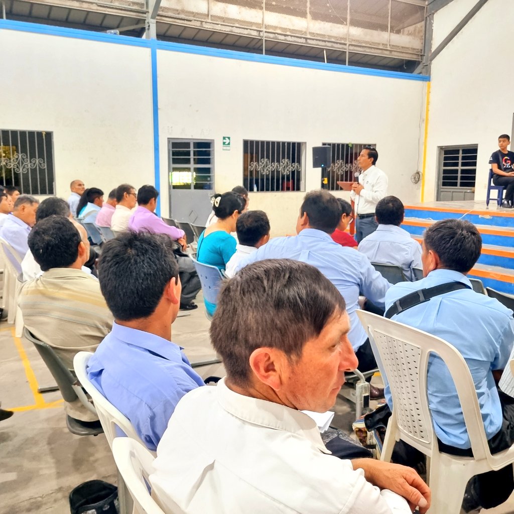JoseUrciaCarlos's tweet photo. [Bagua Grande] Capacitación de grupos GER con nuestro secretario ejecutivo de la MPN, pastor @DanielGuimac #DMUtcubamba https://t.co/n0cFOMrqaI