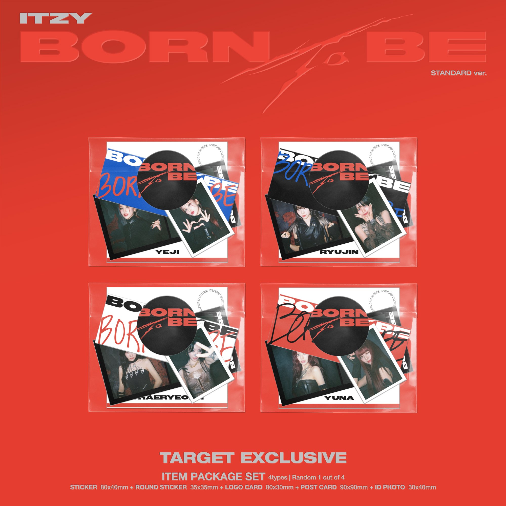 【新品未開封】ITZY GOLD BORN TO BE　全12点セット ITZY - 9th Mini Album - GOLD - Standard Version