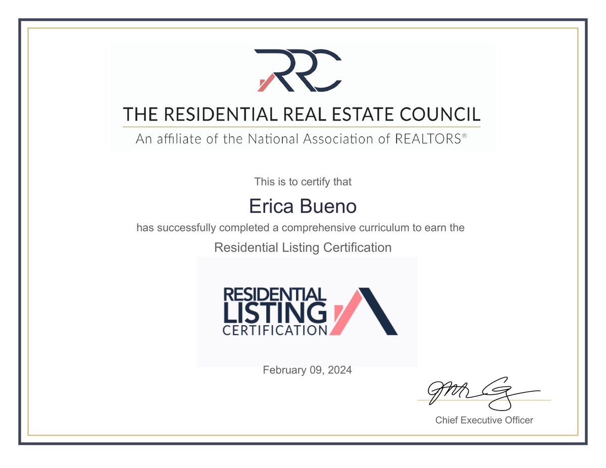 Looking to sell your home? Let’s chat! calendly.com/ericabueno/30m… #RealEstateObsessed #marriedtorealestate #realtor #residentialrealestatecouncil #CRS #RRC #NAR #ResidentialListing #KnowledgeIsPower #designationgoals linktr.ee/ericabuenoreal…