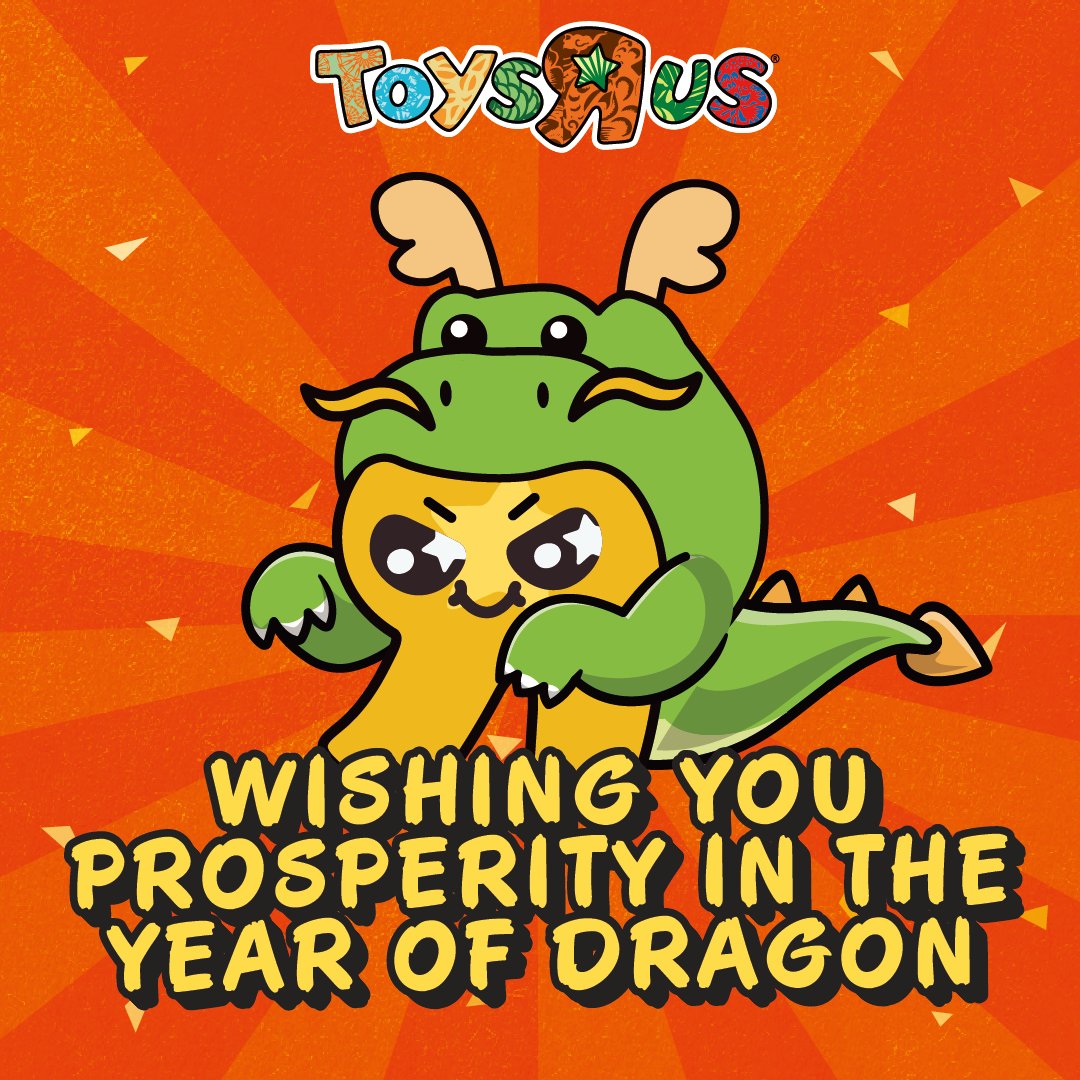 May the fiery spirit of the dragon bring boundless prosperity to your year, from your Toys"R"Us Fam! 🔥🐉🏮#ToysRUsPH #ToysRUs #ChineseNewYear #2024