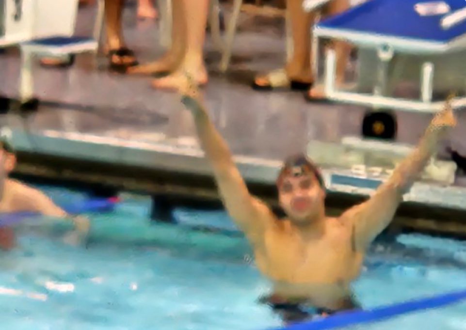 Congrats to Joey Kissing for beating his own school record in the 200 IM at sectionals!