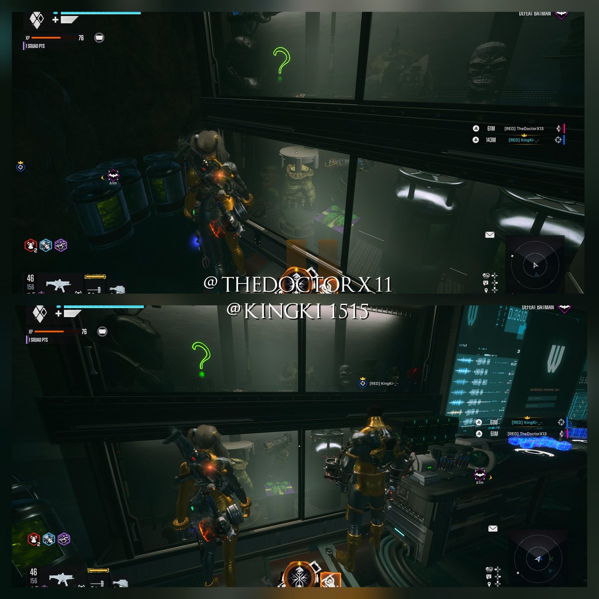 In Batman's Metropolis Batcave, there's Arkham Origins References from  Anarchy's Mask, Electrocutioner's Gauntlets, Deathstroke's Staff and Sword. Arkham  Origins ALWAYS ON TOP... 🔥🔥🔥, image size:1200x1200