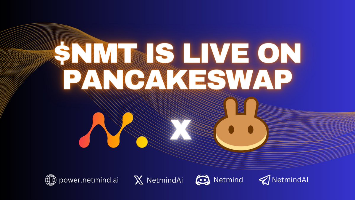 papitozaza's tweet image. Hi guys @NetmindAi is live on panswap..join in and trade away #netmindAi
Token Address: 0x03AA6298F1370642642415EDC0db8b957783e8D6