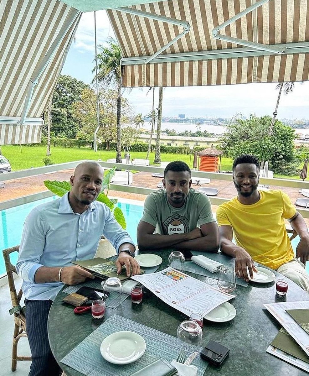 FrankKhalidUK's tweet photo. Chelsea brothers reunited for the AFCON. https://t.co/W1UavEVtSt