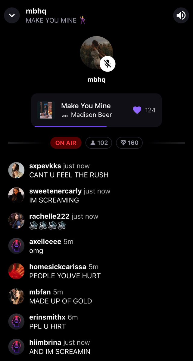 LocketTourHQ's tweet photo. if you arenβt streaming then what are you doing??? #MakeYouMine #MAKEYOUMINEOUTNOW #MadisonBeer https://t.co/4BYmeA17sd
