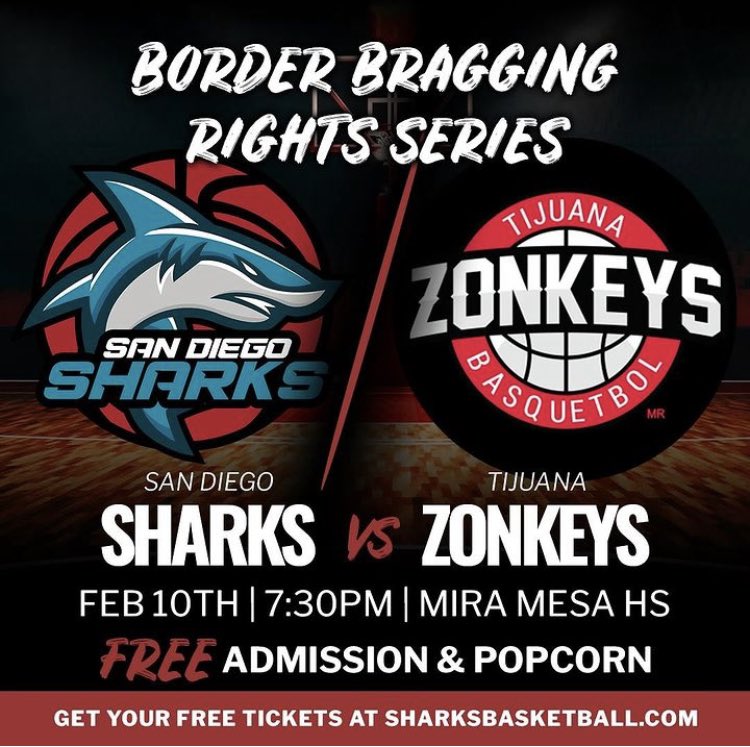 atblsubstack's tweet photo. It’s the perfect way for the @_SanDiegoSharks to get their third season underway, when they face off against @ZonkeysOficial in some preseason international exhibition basketball on Saturday.
#atbl #tbl #tbl24 https://t.co/yZ3i3HjiLD