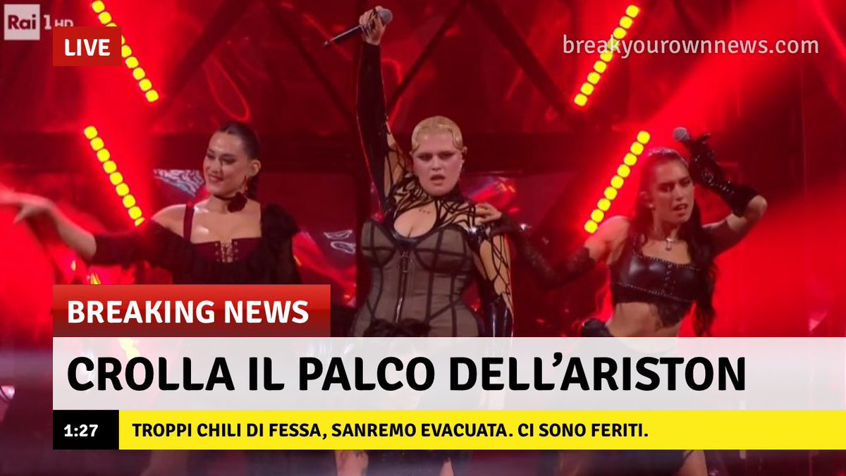 avete sentito l’ultima?? #FestivaldiSanremo2024
