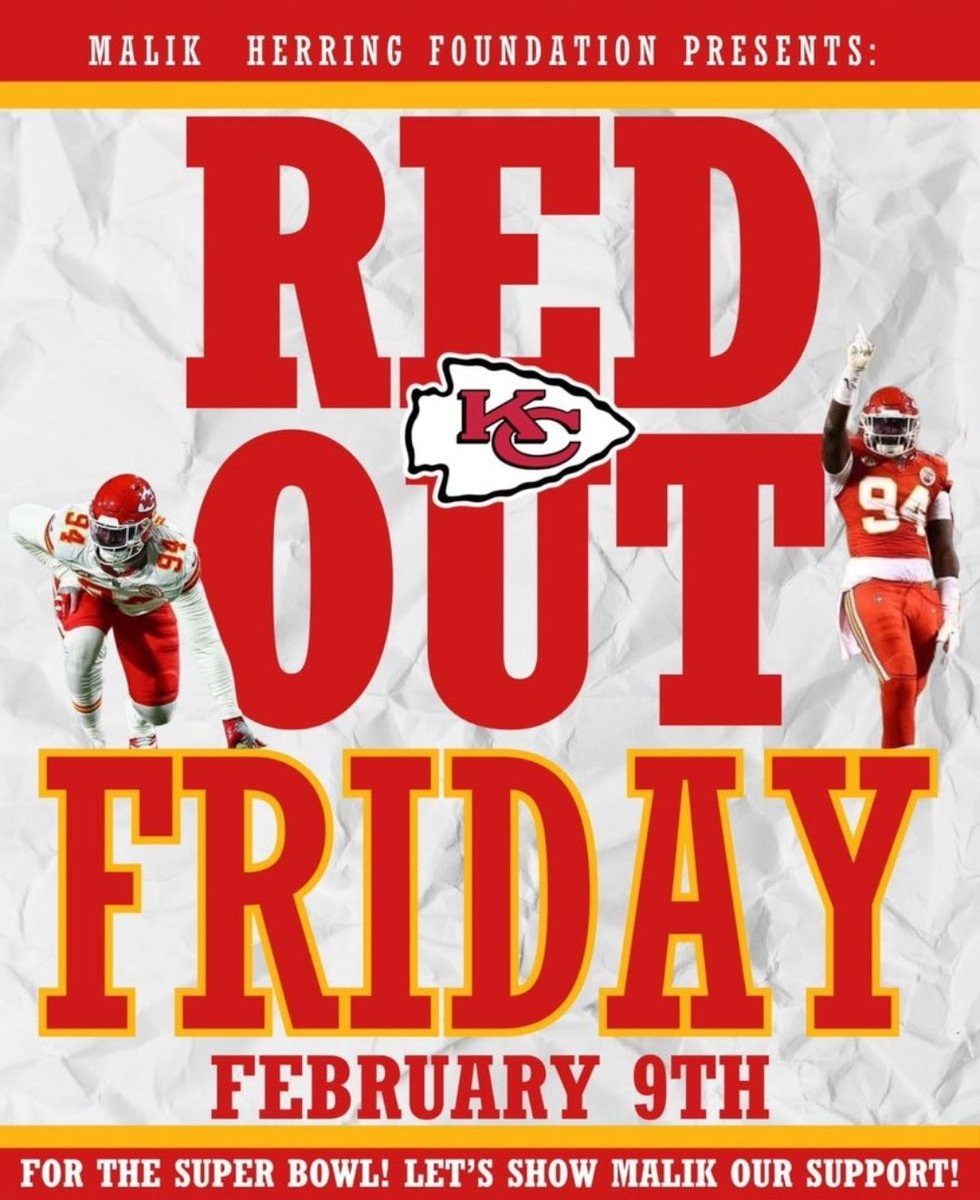 HUB_tigers's tweet photo. #RedOutFriday @Hubbard_Elem @monroe_schools Hubbard and Forsyth are showing support for @HerringMalik https://t.co/kgSMRZyjBF