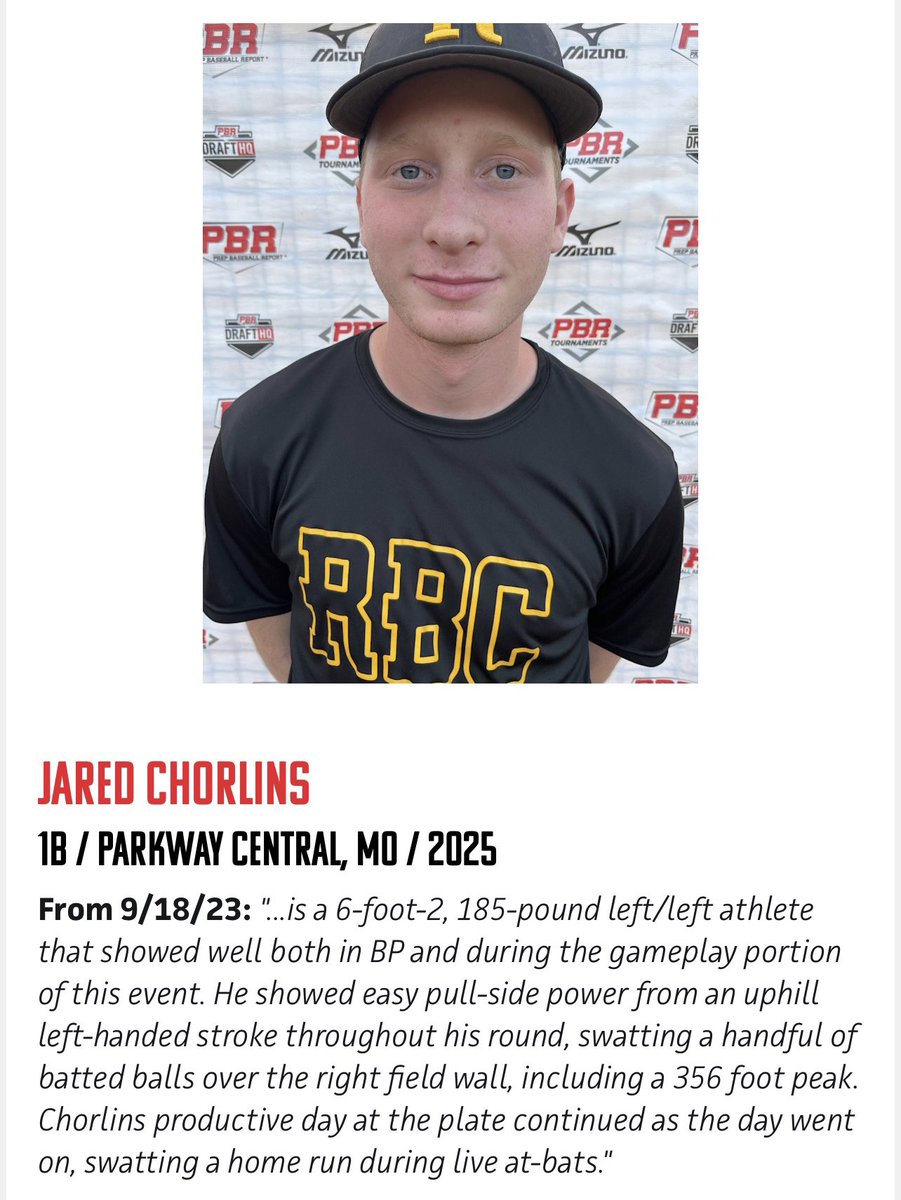 Jared Chorlins tweet media