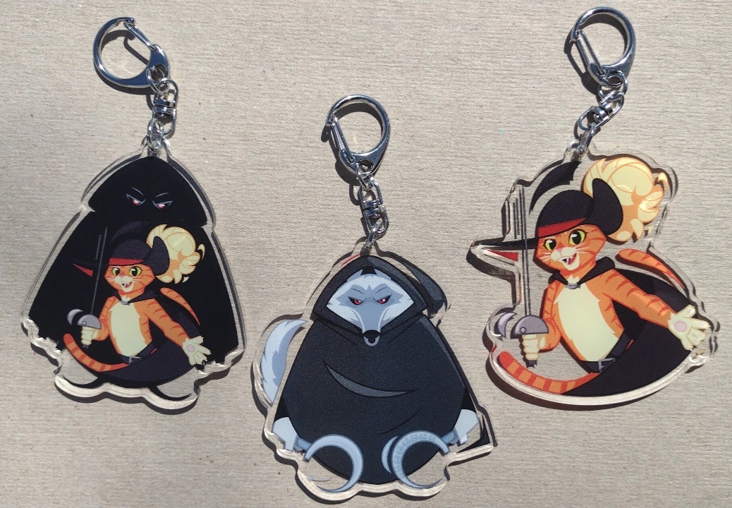 Imaplatypus_art's tweet photo. I designed some Puss in Boots: The Last Wish charms(link in my comment to get them🤪)
#fanart #artist #smallbusiness #pibtlw #pussinboots #thelastwish #movie #cute #cat #wolf #deathwolf #keychain #charm #favoritefearlesshero https://t.co/cvJPMdCEbz