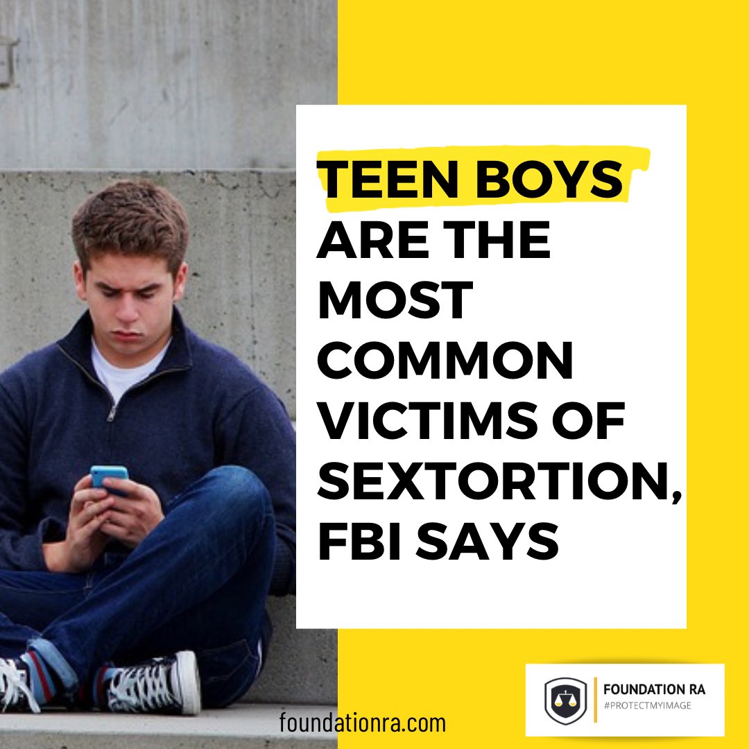 More than 3,000 cases of sextortion against minors were reported in 2022 🚨

Initiatives like the Protect Act offer vital protections in this regard. Visit, foundationra.com to access resources  or support the petition.

#FoundationRa #ProtectAct #ProtectMyImage