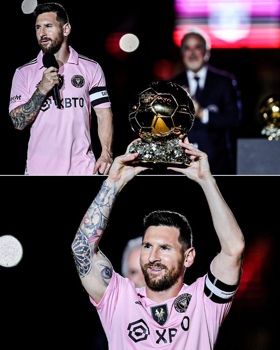 problaugrana's tweet photo. - Sin bótox
- Sin meterse una bufanda de un fan...
- No romper el teléfono de un niño
- No llorar bajo los comentarios de Insta.
- No llorar por la credibilidad de los premios.

Sólo fútbol bonito y magia ✨

Por eso sigo a Lionel Messi
El GOAT de este deporte  🐐 https://t.co/CJzLTDS2Jc