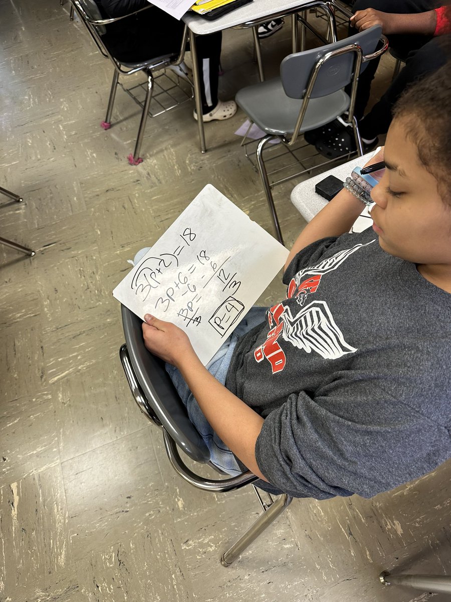 MrsTChapp's tweet photo. Our 8th graders @WMSHCS played the Unfair Game for their unit test review game. They were focused &amp; engaged on finding solutions for great prizes. @wilkerson_banks @serveandlead613 @RobynWhiteHCS @melanie_kellam #Mathisfun #8thgraderocks https://t.co/qa10P2FiOI