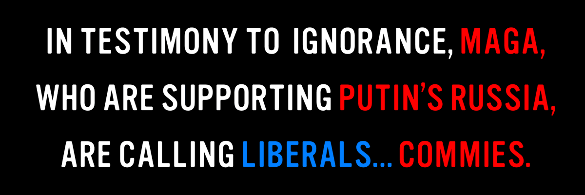 TheHausWorking's tweet photo. Another reason I point and laugh at #MAGA in 2024. This late in the game we have passed the “been fooled” stage. They have fallen back into that mudhole of ignorance from whence they came. When Trump is gone they’ll have nothing to feed on.
#LibsAreCommies #Magadonian #TrumPuppet https://t.co/jRywsBlTLE