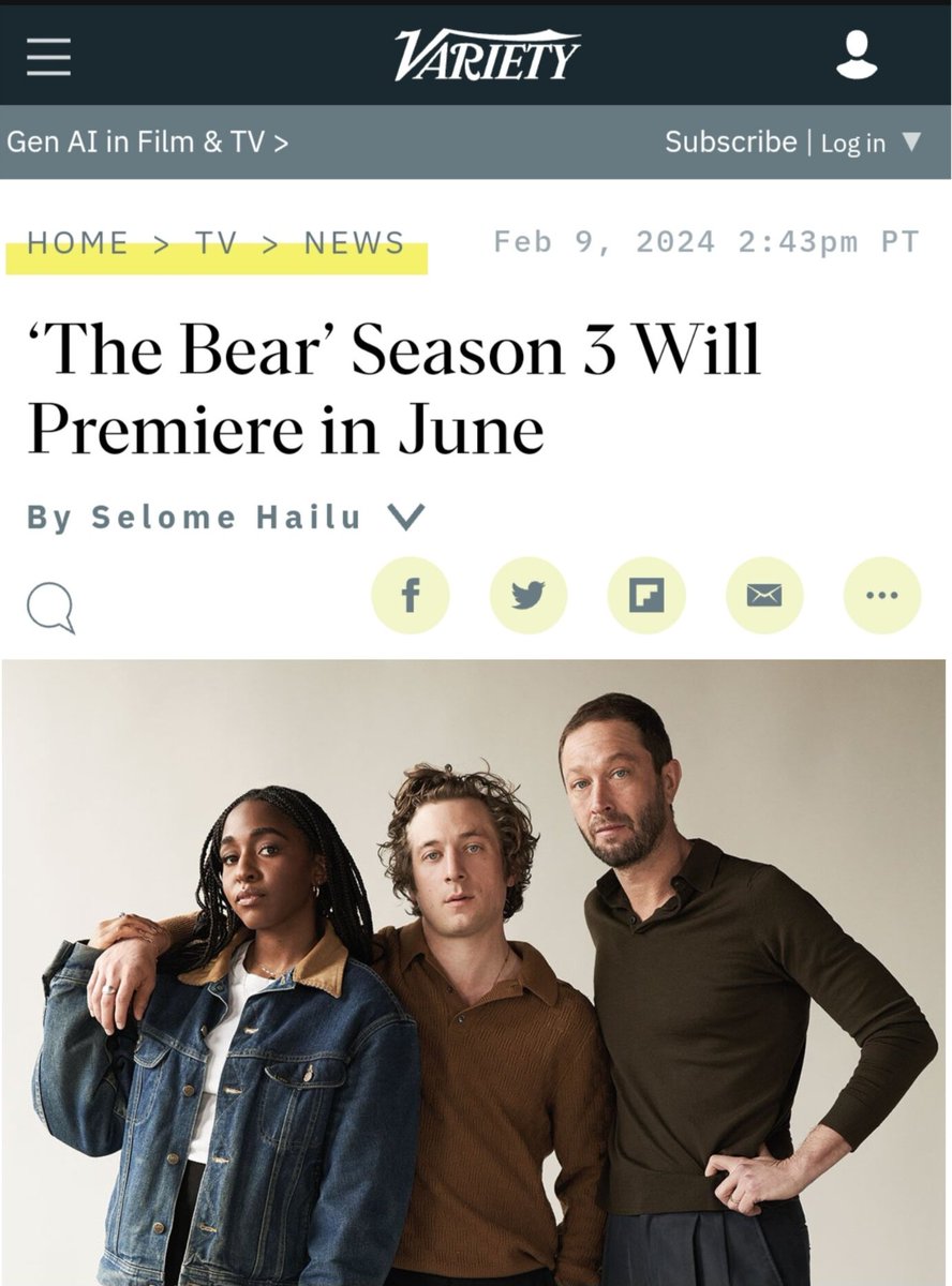 mehdi_keraghel's tweet image. Great News !👌⏳️💙🔥
#TheBearSeason3 #TheBear #FxNetwork #TvSeries