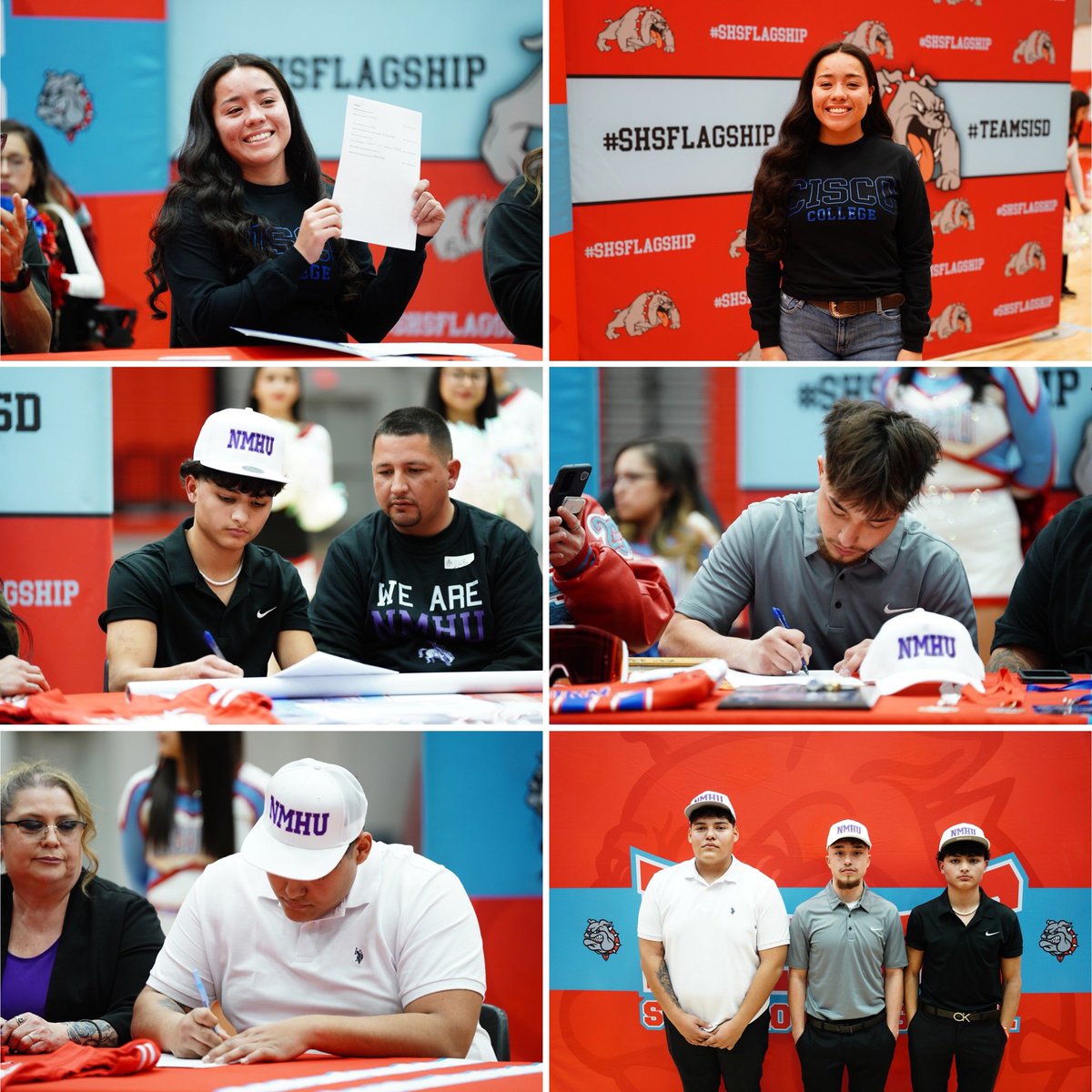 What an amazing week it was for our student-athletes from Montwood, Pebble Hills, Eastlake, and Socorro High School who signed letters of intent to continue their education and play sports at the collegiate level. Best of luck to these extraordinary #TeamSISD students!