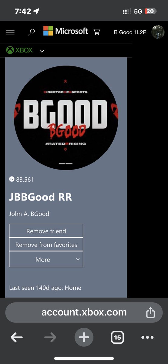 RichLifeJBBGood's tweet photo. The date 140 days ago was September 22nd, 2023, and that was the last day my Xbox was turned on. It’s time to change that, I don’t see myself playing anything.. more so setting everything back up because I plan on making my return soon 💪🏽😈 @Bfl_Abdn @SHiNExTiME @ColinCrowClarke https://t.co/NLyOIW6UI9