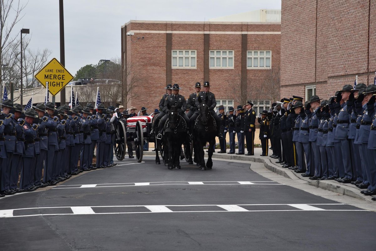 ga_dps's tweet photo. Today, law enforcement and first responders from across the nation gathered with us to celebrate the life of Trooper Jimmy Cenescar. Our thoughts and prayers remain with the Cenescar family during this difficult time. https://t.co/iAYHUV9z2l