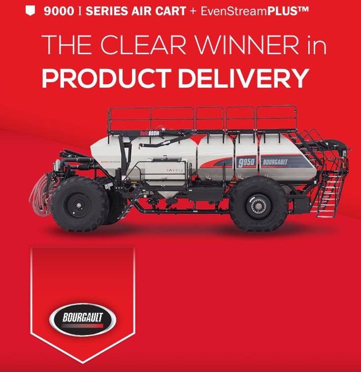 TheEvenStreamPLUS™ Distribution System sets the standard in the air seeding industry.
Call or text 403-362-8222 to learn more about the drill or about Bourgault's Limited Time Very Early Order Program today!
#bourgault #plant24 #seed24