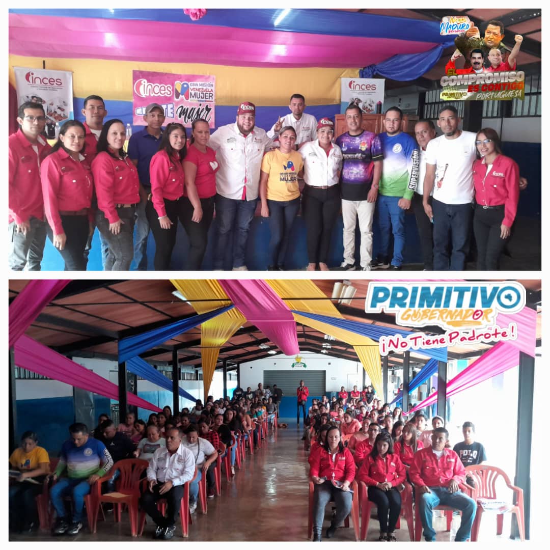 *GRAN MISIÓN VENEZUELA MUJER*
Desde el municipio *Unda* del estado Portuguesa siguiendo orientaciones de nuestro presidente <a href="/NicolasMaduro/">Nicolás Maduro</a> y el gobernador <a href="/Primitivo_Ceden/">Primitivo_Cedeno</a> realizamos el lanzamiento de la *Gran Misión Venezuela Mujer* en su 2do Vértice (Formación)
