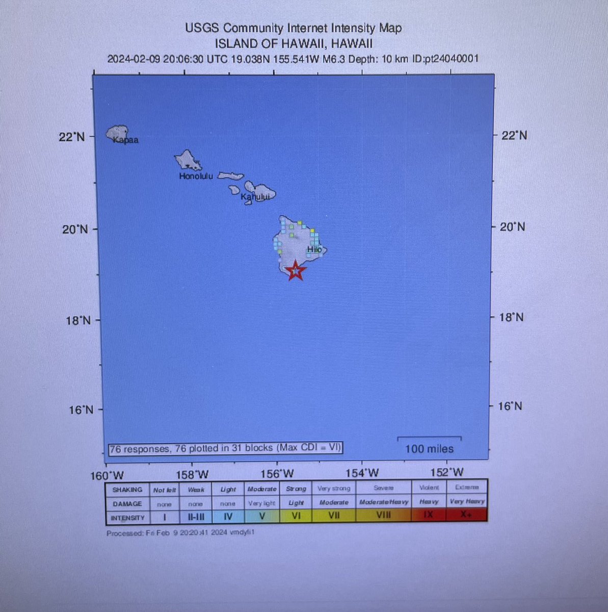reena3j's tweet photo. Did you feel it? #Hawaiiearthquake https://t.co/TkoDEfD2uK