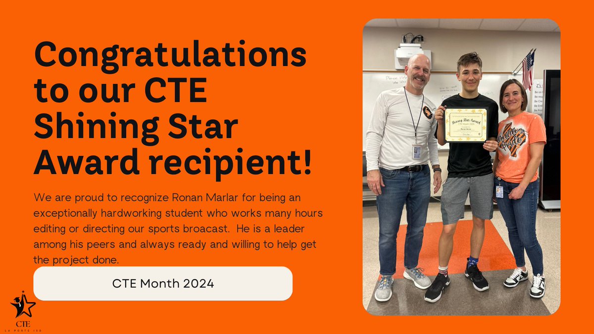 La Porte ISD CTE tweet media