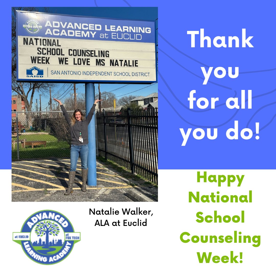 This week at ALA, we celebrated our counselors and the incredible work they do to support our students both academically and social-emotionally. Thank you for being an integral part of our school community!