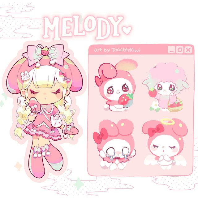 My Melody 🩷💜Kuromi