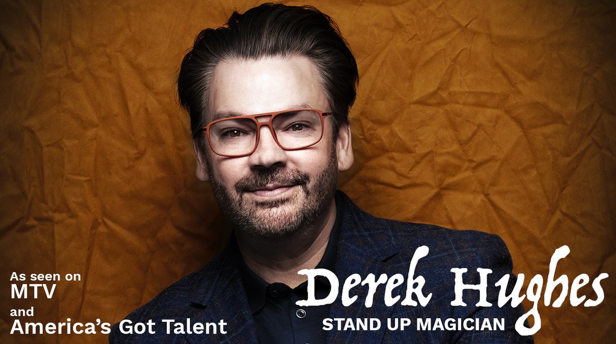 MarvynMagic's tweet photo. THIS WEEK - Derek Hughes - You'll laugh 'til you cry with some AMAZING magic!   Marvyn's Magic Theater - La Quinta, CA   TICKETS at:  https://t.co/btt5xHxksv
@standupmagician @hughesmagic @palmspringslife @PalmSprings2Day @palmspringspost @LaQuintaCA @LaQuintaResort https://t.co/CJpGeLhcGc