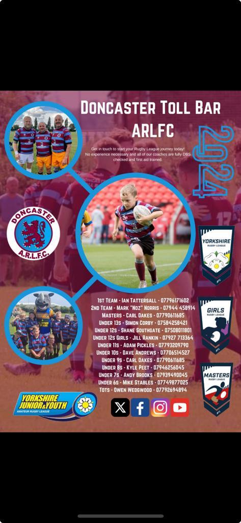 BrandhamM's tweet photo. Toll Bar U7s (Year 2) are recruiting - Tuesday 6-7pm at Toll Bar ARLFC. Come develop your sporting, social and physical skills - making friends and having fun along the way!All welcome. Hope to see you there! https://t.co/bXQmBvkAJ2
