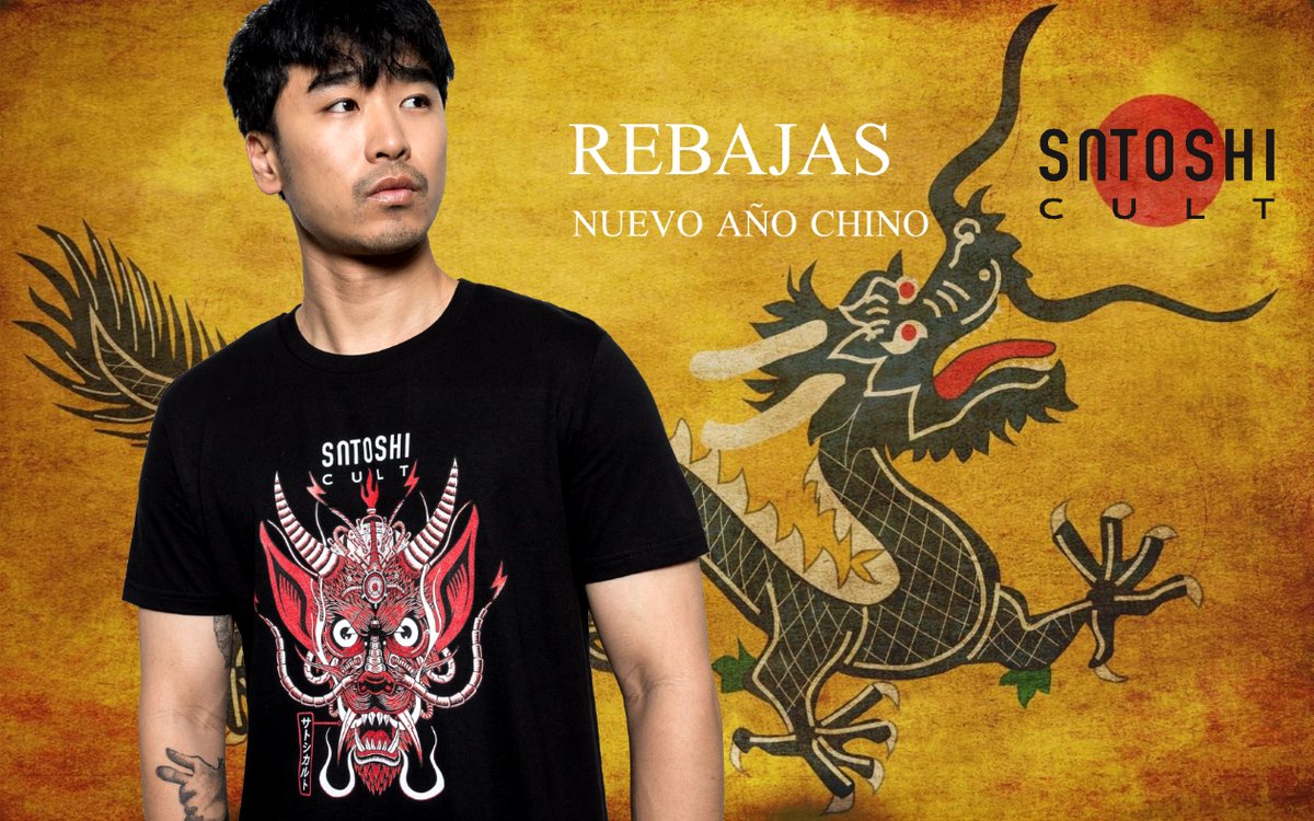 SatoshiCult_'s tweet photo. Ya están aquí! 
REBAJAS - Año Nuevo Chino 
.
https://t.co/FkHXVXPwMx 👹🔥
#NuevoAñoChino #Bitcoin #lifestyle #satoshicult https://t.co/FQ7ZA49ApX