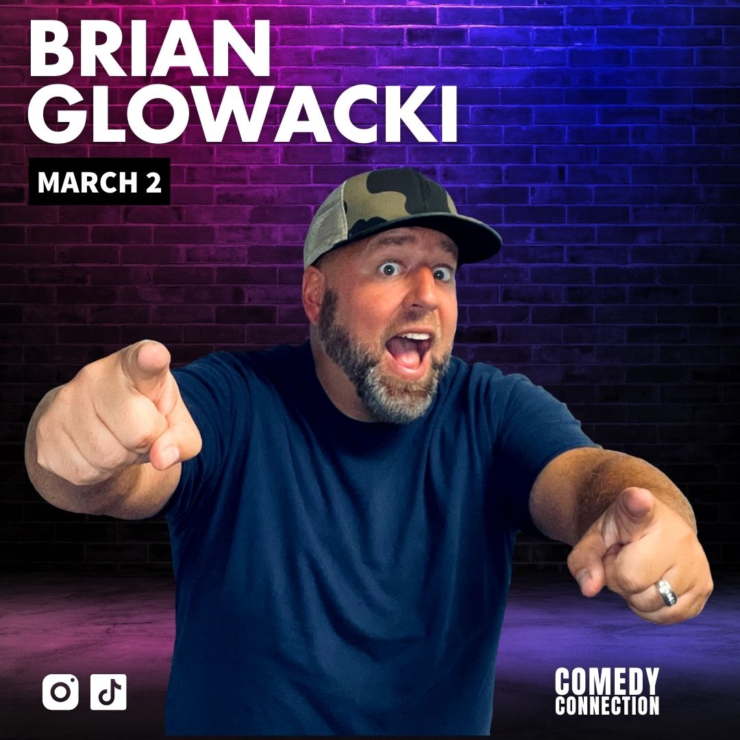 Just added! @brianglowacki March 2nd - Get your tickets now! bit.ly/3SzsxN9