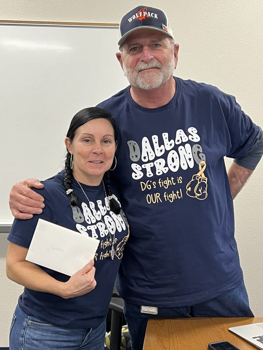Slaughter Elementary celebrated Lyndsey Girramita, our CIS liaison, for all that she does for our students! Thank you!! <a href="/SlaughterES/">Slaughter Elementary</a> #wearemckinney #itsaslaughterthing