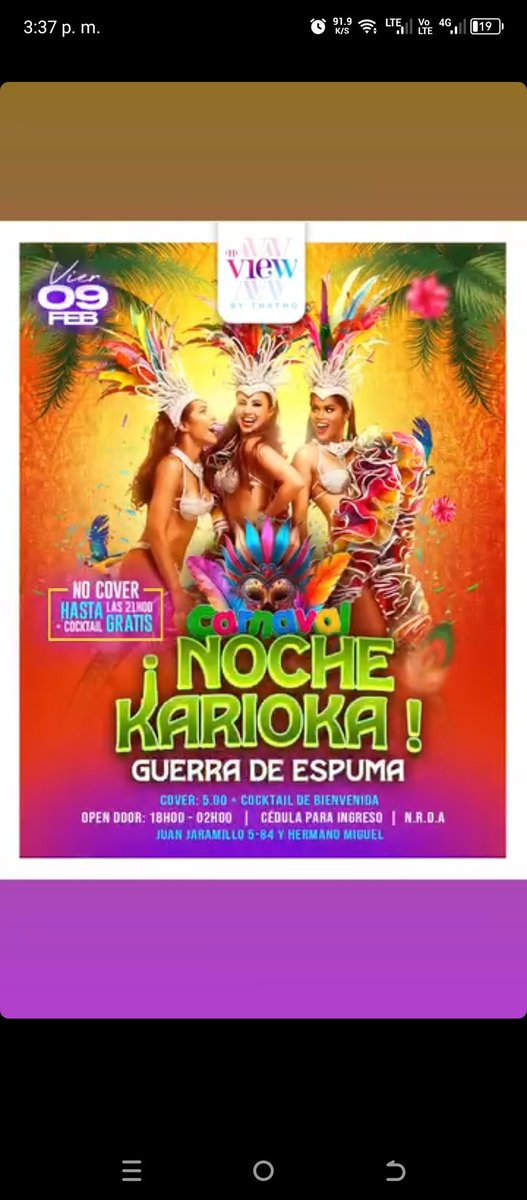 Cambiando de opinión debida las circunstancias ggg quien nos invita?