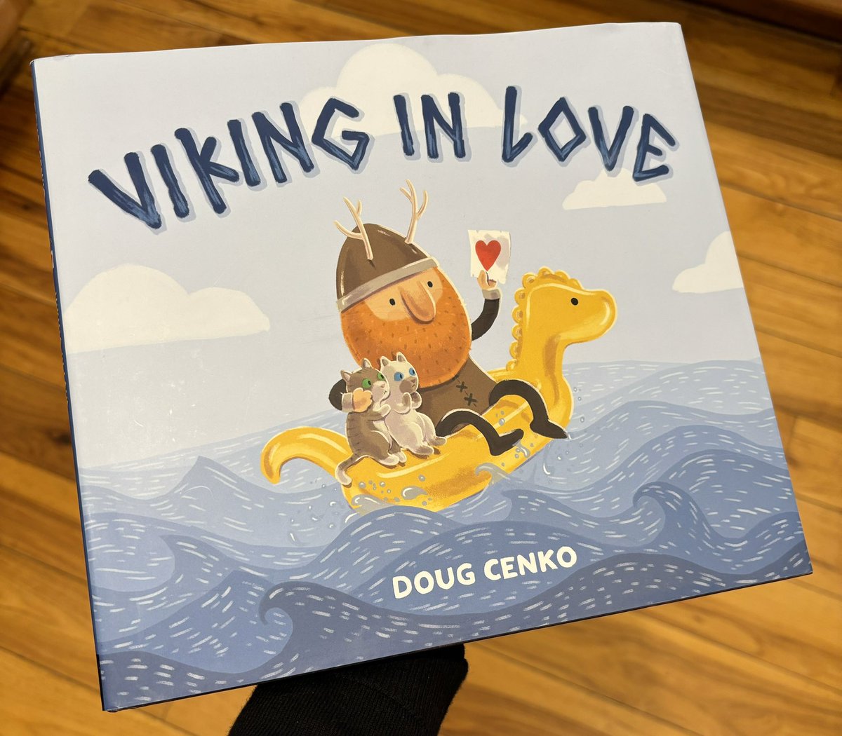 I read this ⭐️amazing⭐️ book to 3 classes at <a href="/roundraccoons/">G.C. Round ES</a> today. Let’s just say <a href="/dougcenko/">Doug Cenko</a> has about 70 new fans! Oh, and me too! That’s 71. 🌊❤️ <a href="/VikingChildrens/">Viking Children's Books</a> <a href="/mymcpsva/">ManassasCitySchools</a>