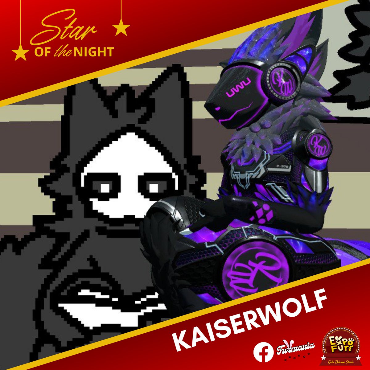 expofur's tweet image. ¡Sumérgete en fascinantes historias dentro de videojuegos y realidad virtual! Descubre un creador de contenido que te llevará a emocionantes aventuras en VR y roleplays llenos de entretenimiento y reflexión. ¡Ven a conocerlo este 18 y 19 de mayo!
@KaiiserWolf