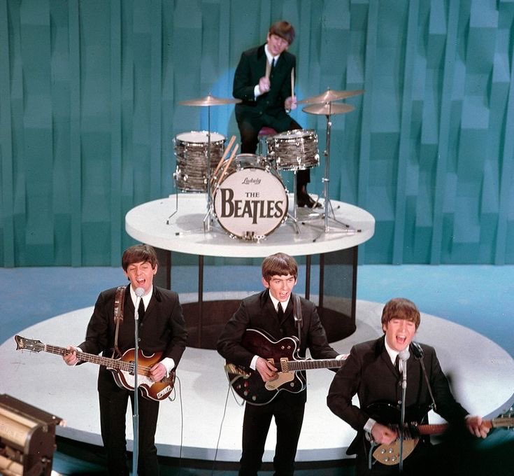 60 years ago today, the world stood still as the Beatles performed on the Ed Sullivan show, their very first time performing in America. 73 million people were reported to have watched. Happy Beatles on Ed Sullivan day to all who celebrate! 💗🎉